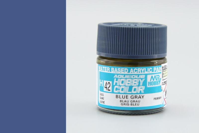 GUNZE H042 Aqueous Hobby Color - Blue Gray/Grigio Blu 10ml