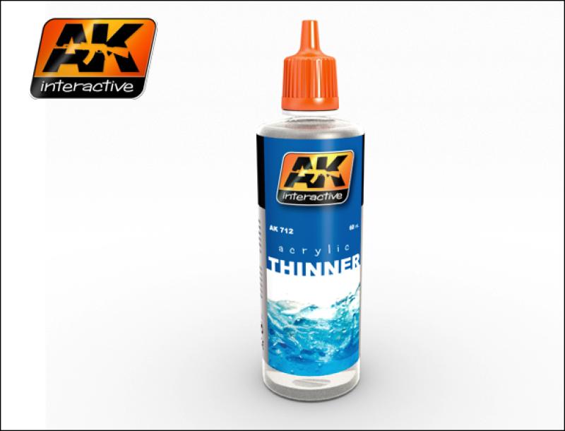 AK-Interactive AK-Interactive AK 712 ACRYLIC THINNER