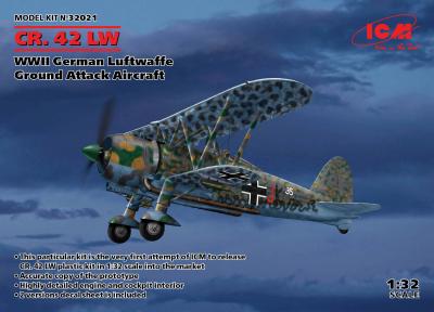 ICM CR. 42 LW WWII German Luftwaffe Ground Attack