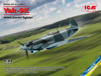 ICM Yak-9K WWII Soviet Fighter