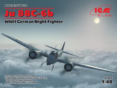 ICM Junker Ju 88C-6b WWII German Night Fighter