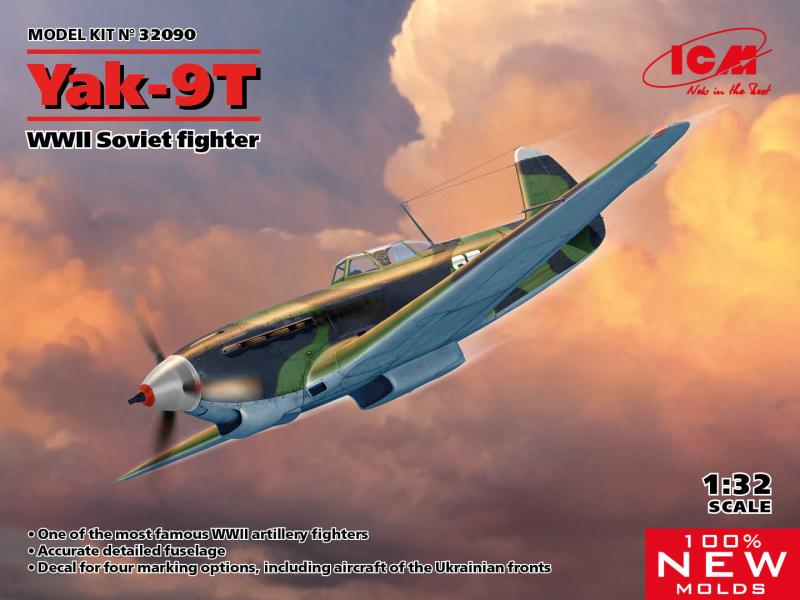 ICM Yak-9T WWII Soviet Fighter