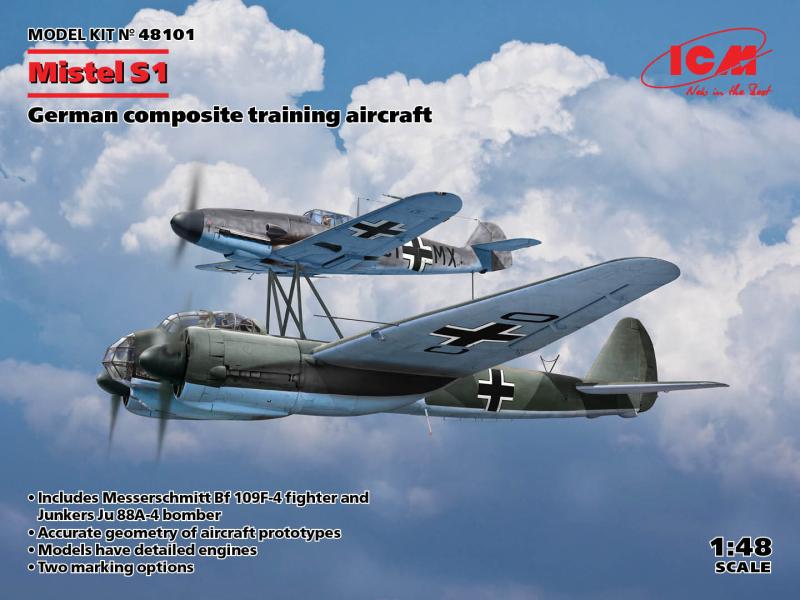 ICM Mistel S1 German composite training aircraft